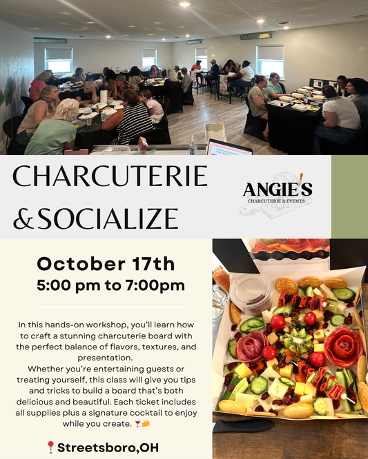 October - Charcuterie and Socialize